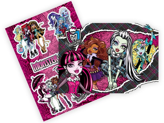 Kit Decorativo Monster High Kids - Regina